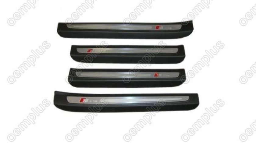 Ornamente Praguri Interioare S-line Din Aluminiu Pentru Audi