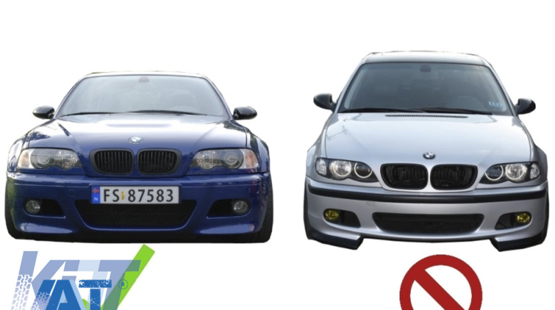 Ornamente Proiector compatibil cu BMW seria 3 E46 (1998-2005) M3 H-Design