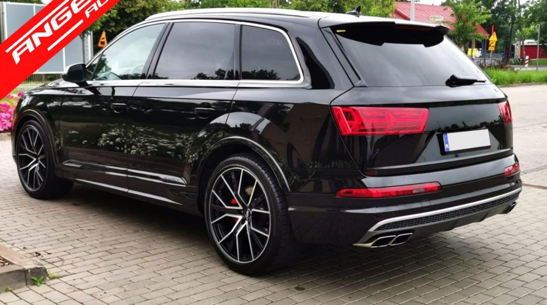 Ornamente toba Audi Q7 4M (2015-2019) SQ7 Design Chrome