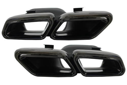 Ornamente tobe compatibil cu sistemul de evacuare Mercedes S-Class W222 E-Class W212 S212 Facelift C...