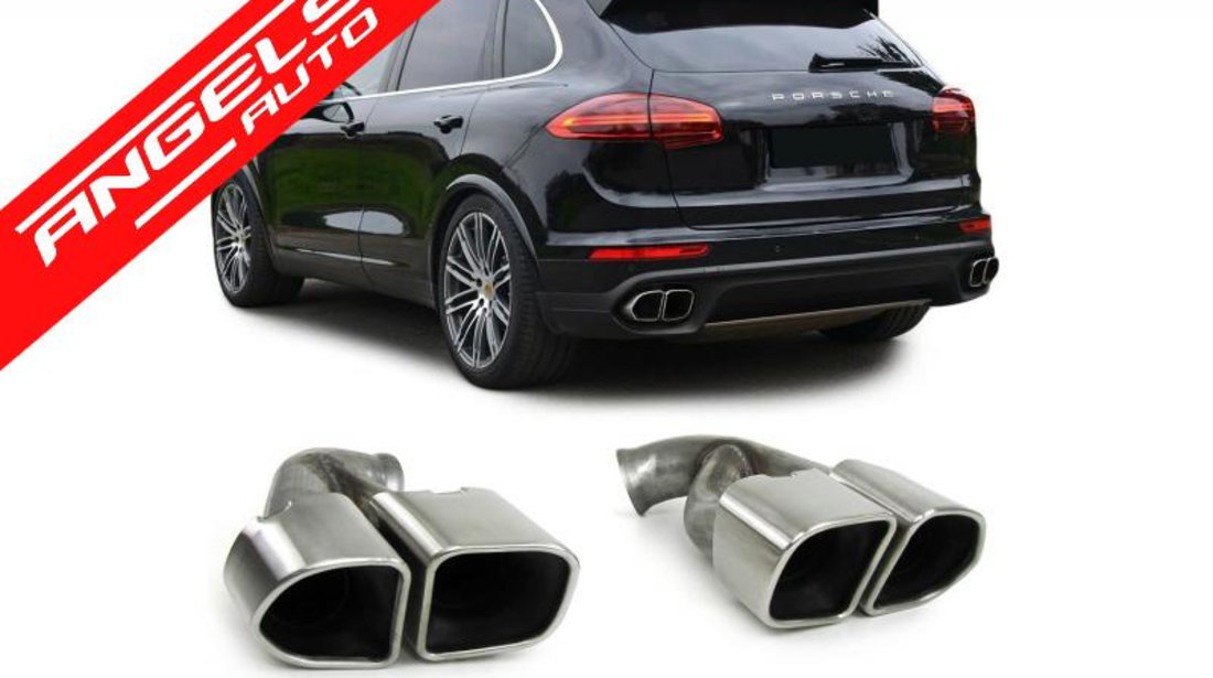 Ornamente Tobe Evacuare Porsche Cayenne 92A Facelift (10/2014-2017) Turbo Design