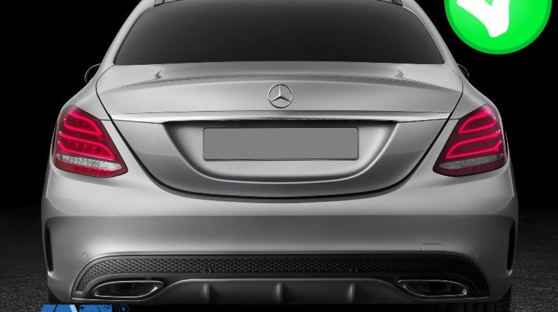 Ornamente tobe sistem de evacuare compatibil cu Mercedes C-Class W205 S65 E65 GLE W166 X166 GLC W253 Design