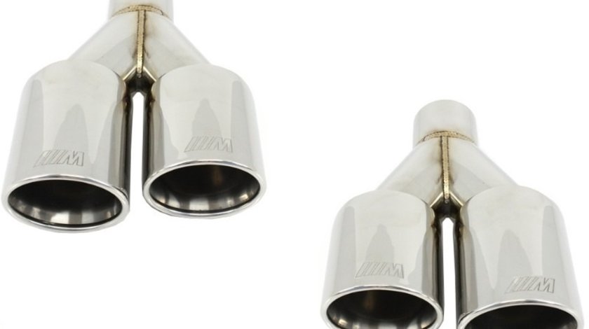 Ornamente tobe Tips evacuare M3 duble BMW E46 E90 E91 F30 F31 F32 F20