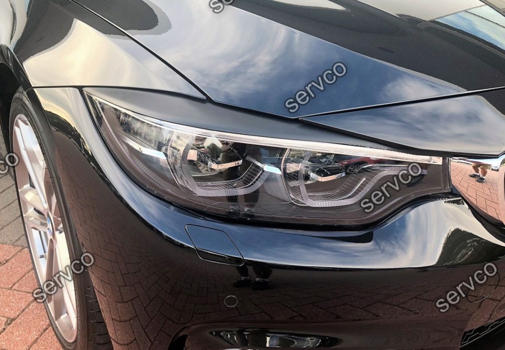 Ornamente tuning set pleoape faruri BMW Seria 4 F32 2013-2018 v1