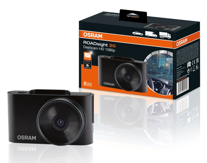 Osram Camera Video Auto Dash Cam Full HD ROADsight 20 ORSDC20