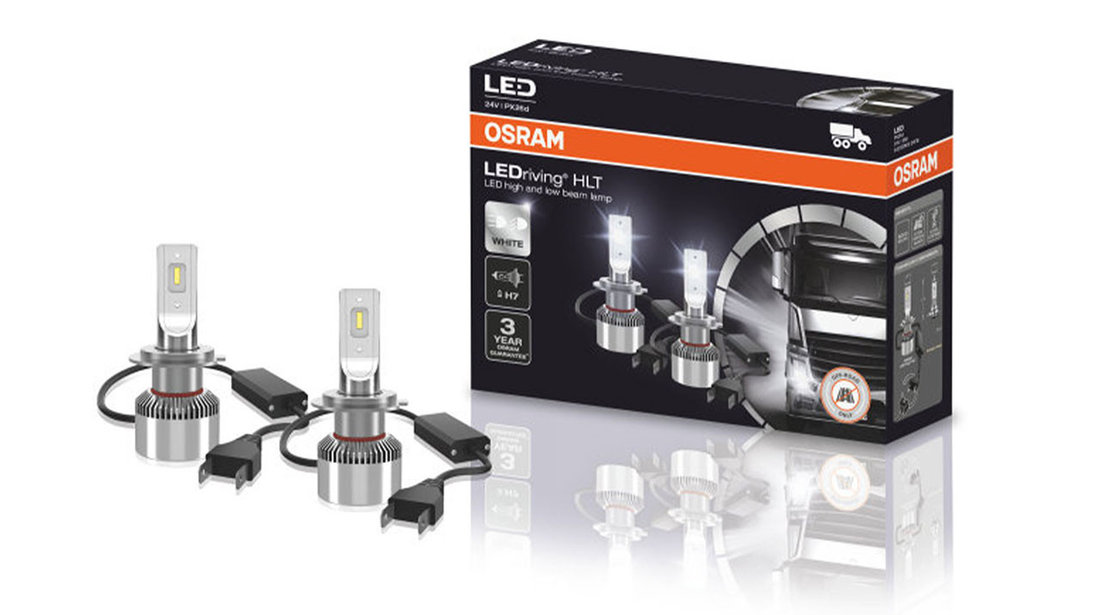 OSRAM LED H7 Becuri Auto 24V 18W (2 becuri)