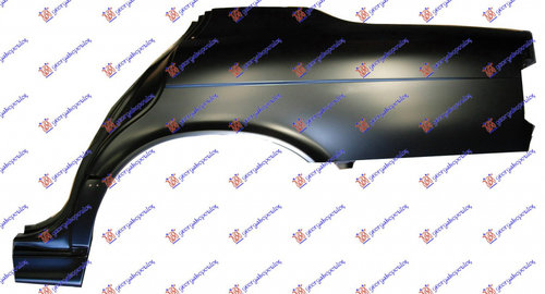 Overfender Aripa Spate - Bmw Series 5 (E34)1988 1989 , 41008110949