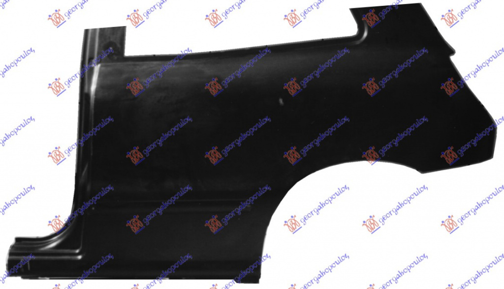 Overfender Aripa Spate - Fiat Bravo 1995 , 5896012