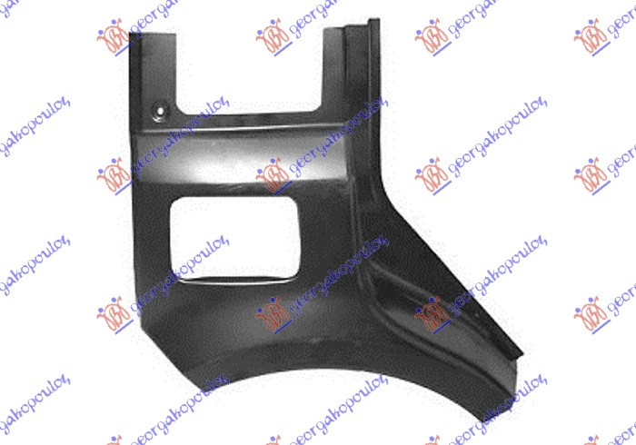 Overfender Aripa Spate - Fiat Panda 2003 , 71734749