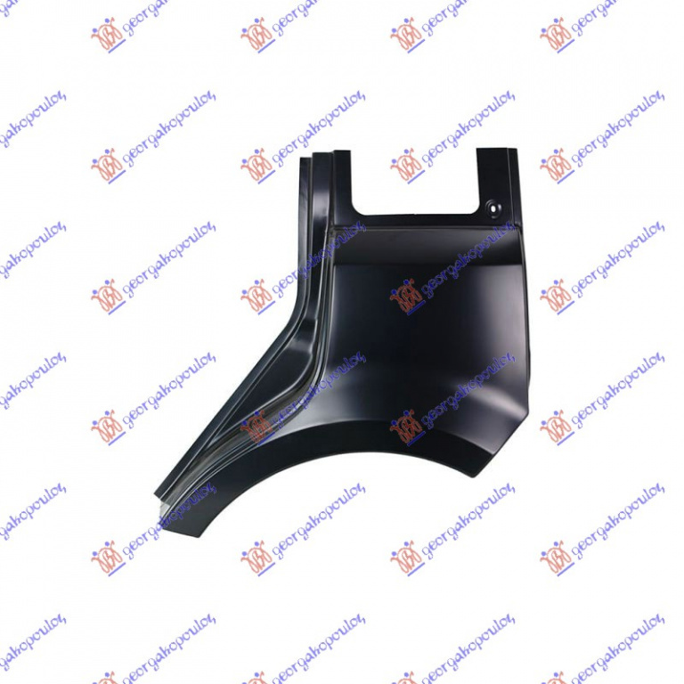 Overfender Aripa Spate - Fiat Panda 2003 , 71734750
