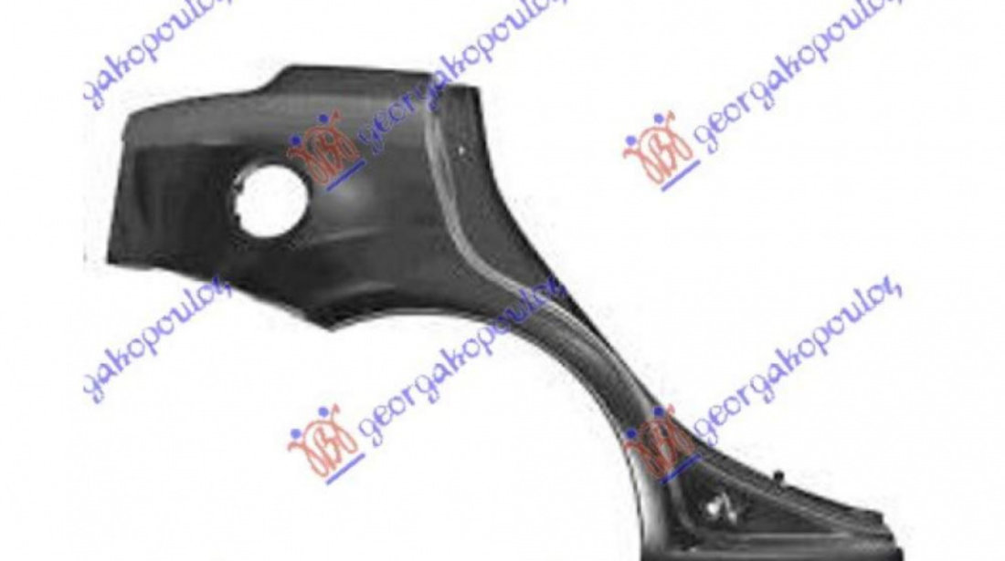 Overfender Aripa Spate - Fiat Punto 2012 , 71744474