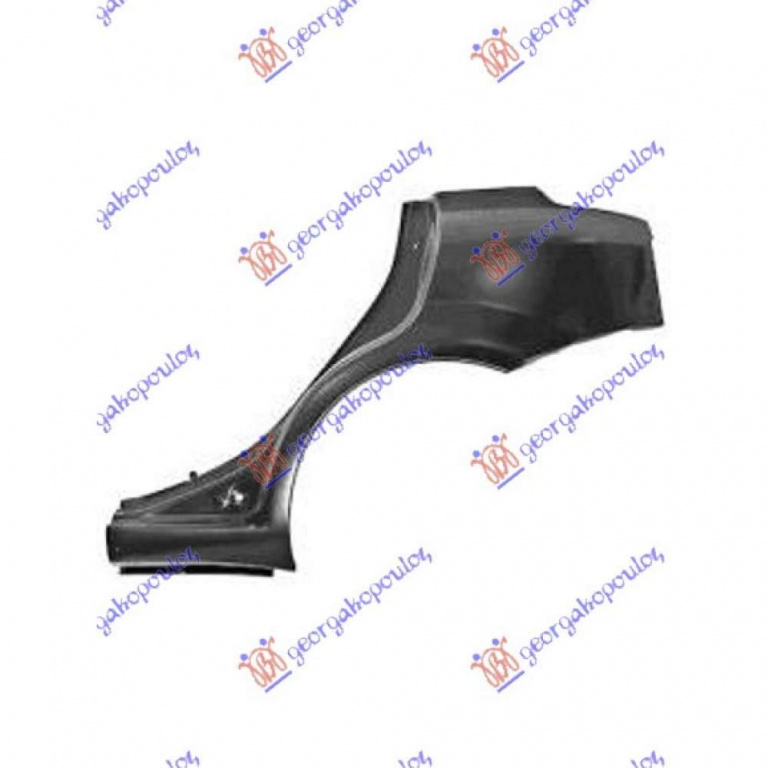 Overfender Aripa Spate - Fiat Punto 2012 , 71754199