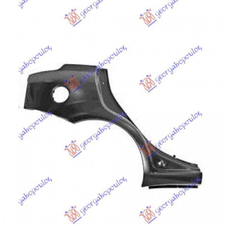 Overfender Aripa Spate - Fiat Punto Evo 2009 , 71754199