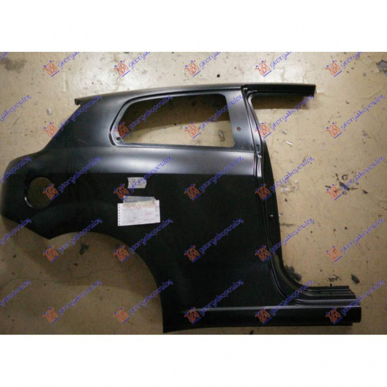 Overfender Aripa Spate - Fiat Punto Evo 2009 , 71744473