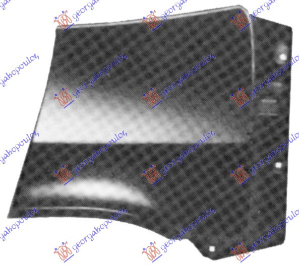 Overfender Aripa Spate - Fiat Tipo 1988 , 7630056