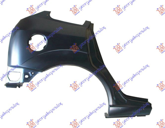 Overfender Aripa Spate - Ford Focus 1998 , 1093203