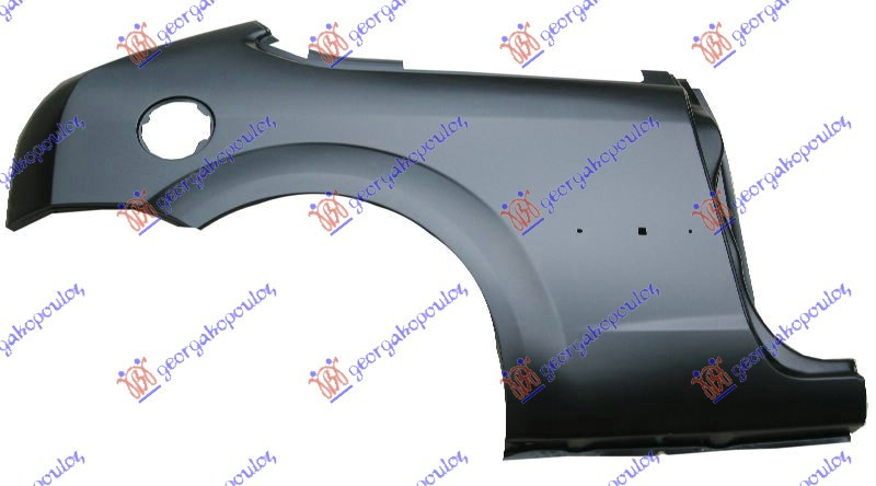 Overfender Aripa Spate - Ford Focus 2004 , 1331412