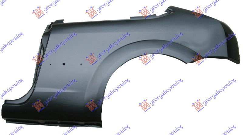 Overfender Aripa Spate - Ford Focus 2004 , 1331414