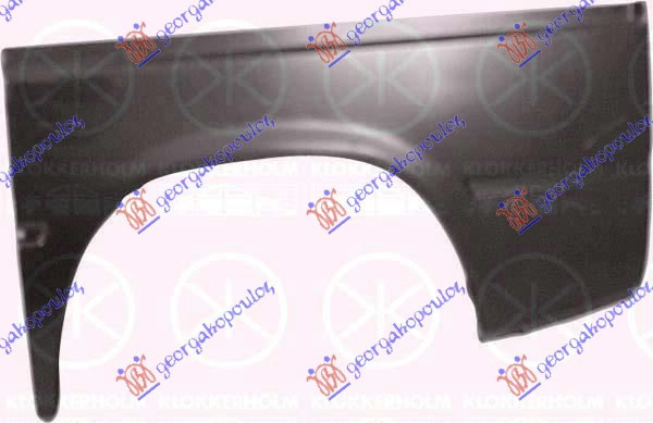 Overfender Aripa Spate - Ford Transit 1987