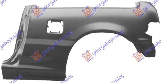 Overfender Aripa Spate - Honda Civic H/B 1988 , 04636-Sh3-A10