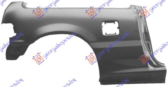 Overfender Aripa Spate - Honda Civic H/B 1988 , 04636-Sh3-A10