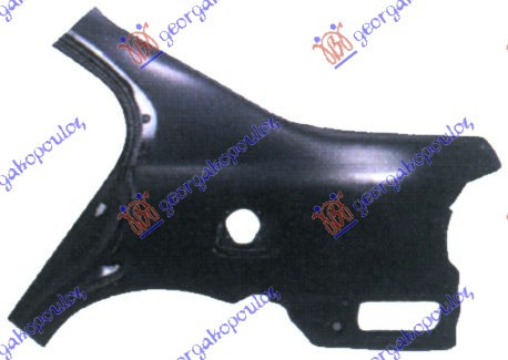 Overfender Aripa Spate - Honda Civic Sedan1996 1997 , 04642-So4-A00zz
