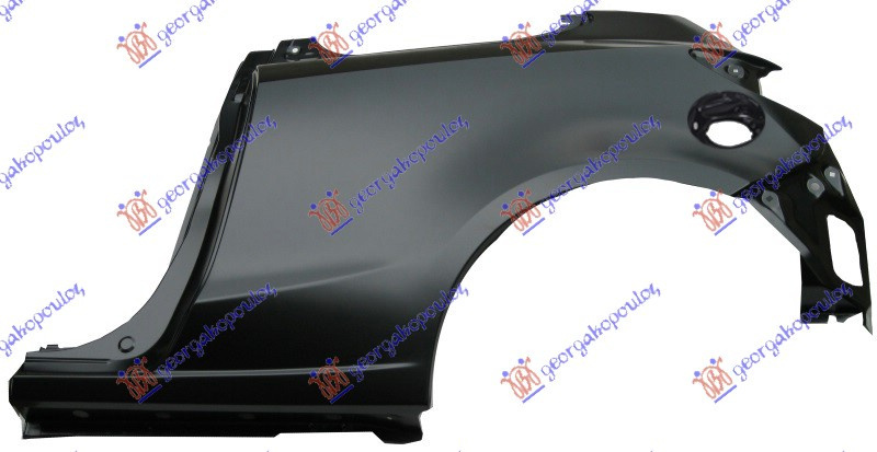 Overfender Aripa Spate - Mazda 2 2007 , Djy1-71-410c