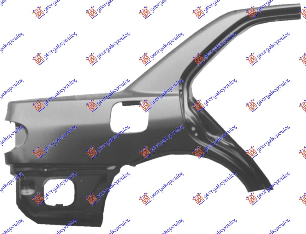 Overfender Aripa Spate - Mitsubishi Lancer (Cb1/4) 1992 , Mb835904