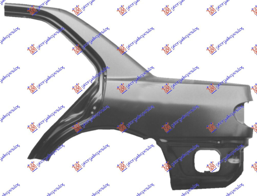 Overfender Aripa Spate - Mitsubishi Lancer (Cb1/4) 1992 , Mb835903