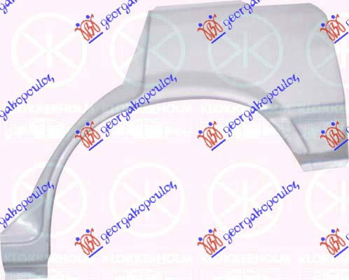 Overfender Aripa Spate - Opel Corsa A 1985