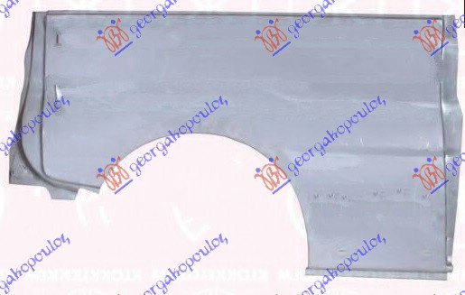 Overfender Aripa Spate - Opel Vivaro 2002 , 4409782
