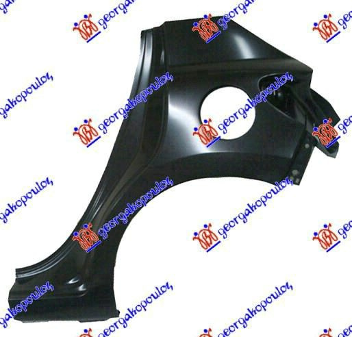Overfender Aripa Spate - Peugeot 207 2006 , 8525.Ez