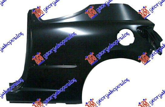 Overfender Aripa Spate - Peugeot 207 2006 , 8525fa