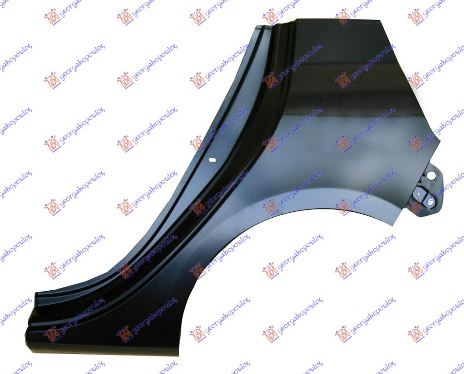 Overfender Aripa Spate - Renault Clio 2006 , 7751476081