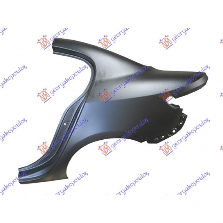 Overfender Aripa Spate - Renault Fluence 2010 , 781017409r
