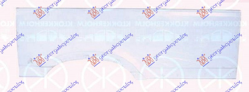 Overfender Aripa Spate - Renault Master/Mascott1998 1999