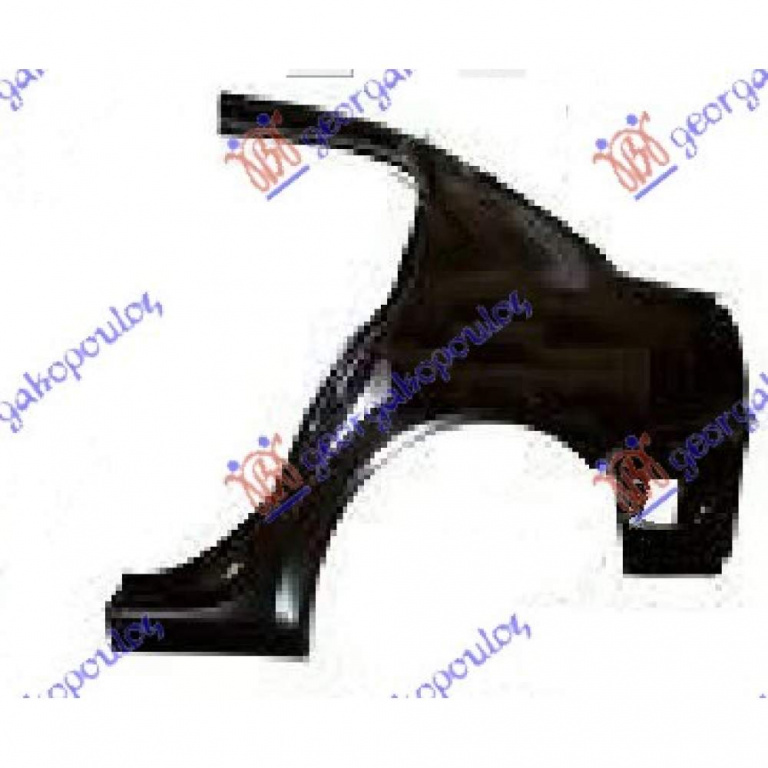 Overfender Aripa Spate - Renault Megane Sdn-H/B-L/B 2005 , 7751475051
