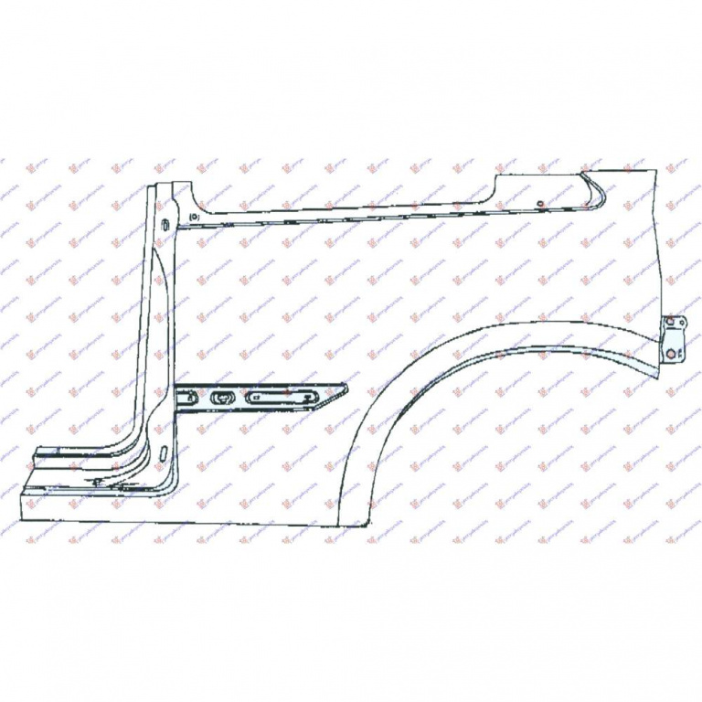 Overfender Aripa Spate - Renault Megane Sdn-H/B-L/B 2005 , 7751476909
