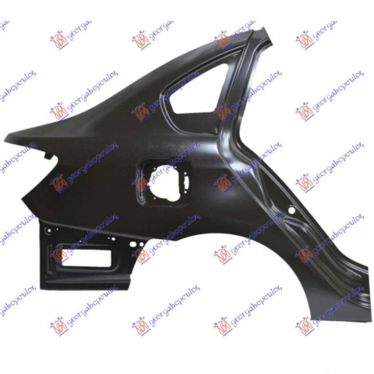 Overfender Aripa Spate - Renault Symbol 2008 , 7751478670