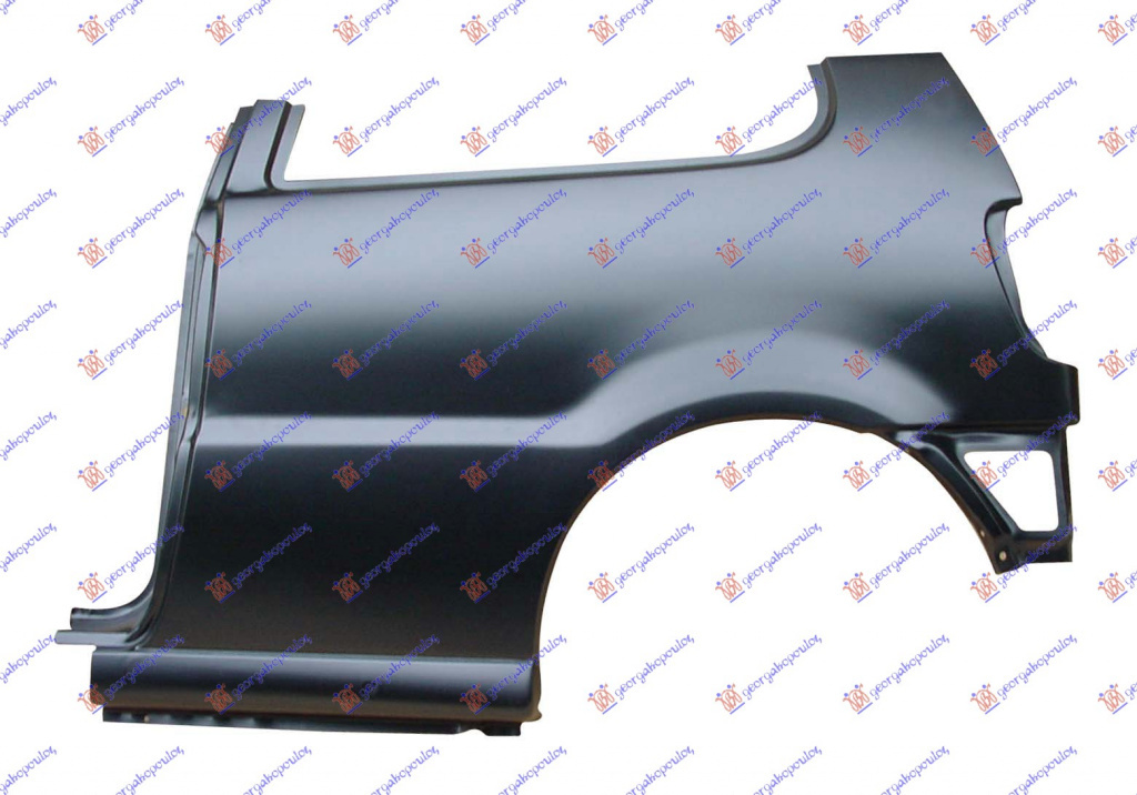 Overfender Aripa Spate - Vw Polo 1994 , 6n3809605
