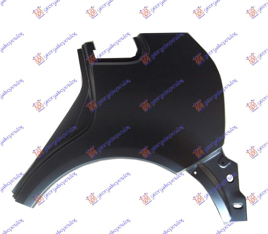 Overfender Aripa Spate - Vw Polo 2002 , 6q4809843