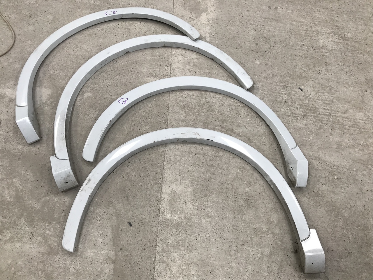 Overfender Bandouri Aripi AUDI Q3 S-Line 2012 2013 2014