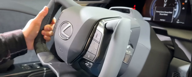 OZN, frate! Cea mai noua masina de la Lexus arata ca o farfurie zburatoare! VIDEO ca sa te convingi si singur
