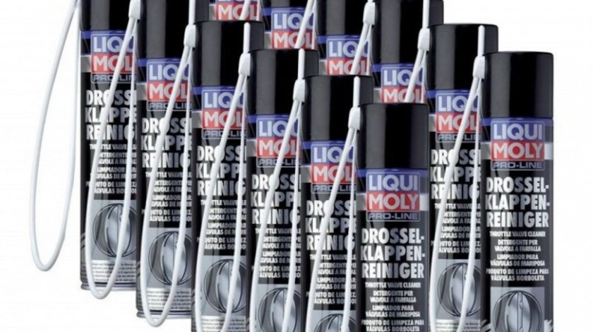 Pachet 12 Buc Liqui Moly Spray Curatat Clapeta Acceleratie 5111 400 ML