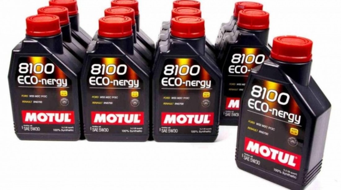 Pachet 12 Buc Ulei motor Motul 8100 Eco-Nergy 5W-30 1L