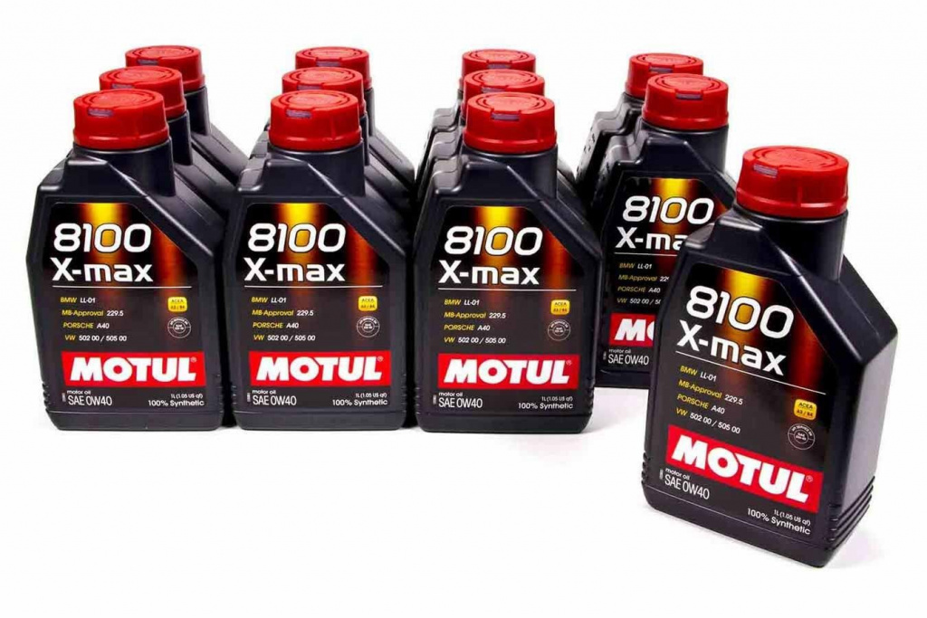 Pachet 12 Buc Ulei motor Motul 8100 X-Max 0W-40 1L