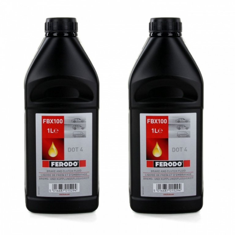 Pachet 2 Buc Lichid Frana Ferodo Dot 4 1L FBX100