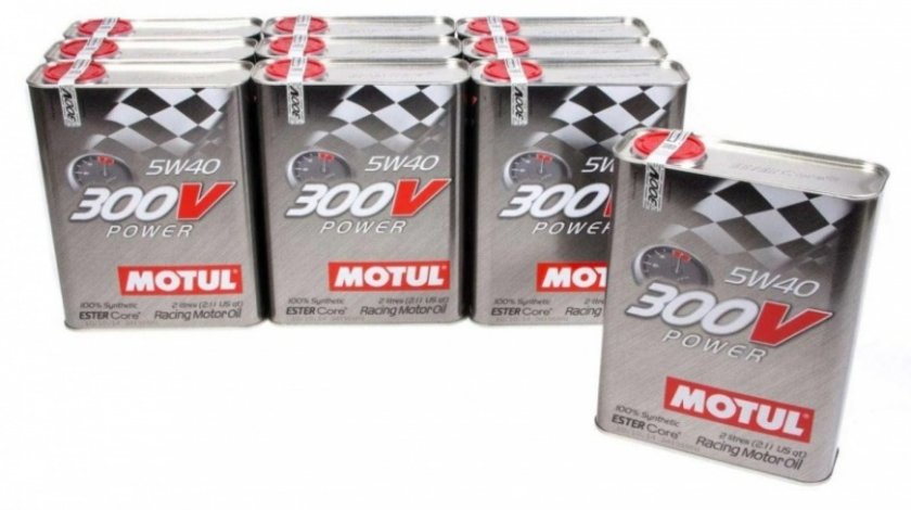 Pachet 20L Ulei motor Motul 300V Power 5W-40