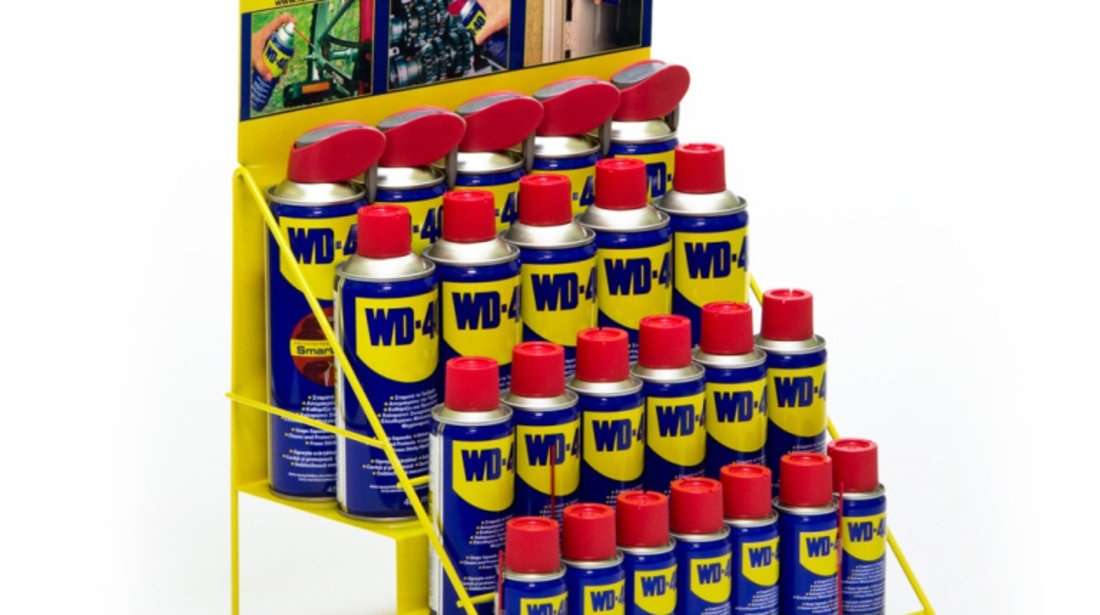 Pachet 23 Buc WD-40 + Stand Tejghea Cadou