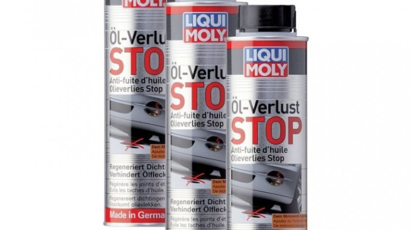 Pachet 3 Buc Liqui Moly Aditiv Stop Scurgere Ulei 8375 300ML